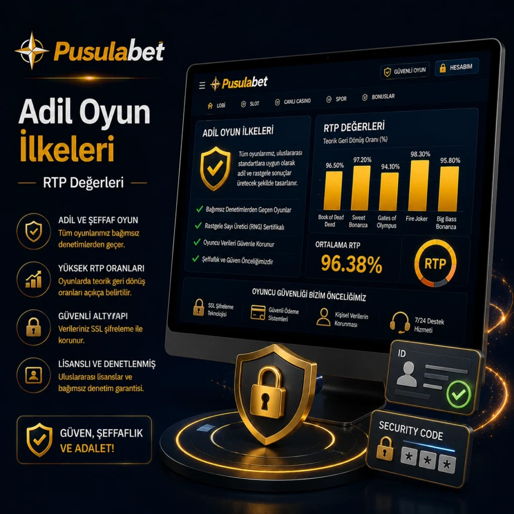 Adil game İlkeleri ve RTP Değerleri