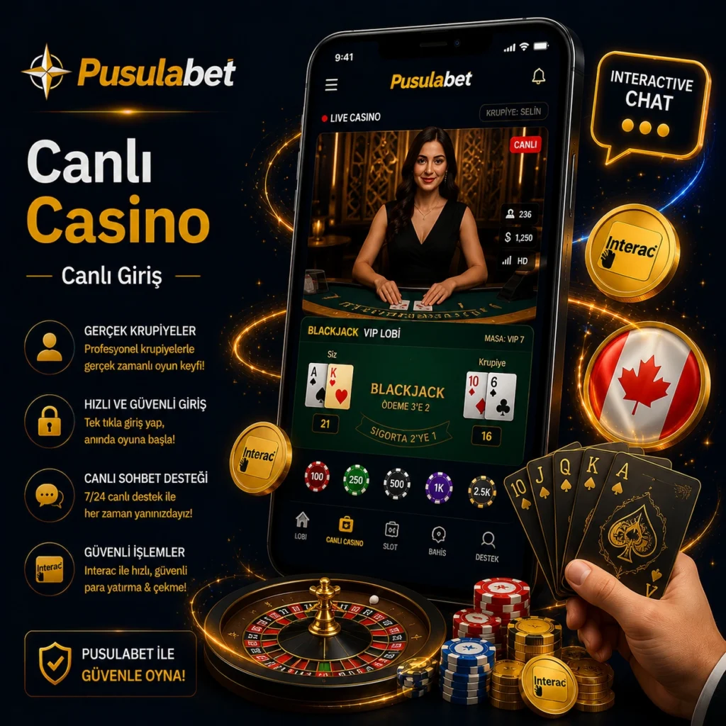 Canlı casino Oyunları ve giriş Deneyimi