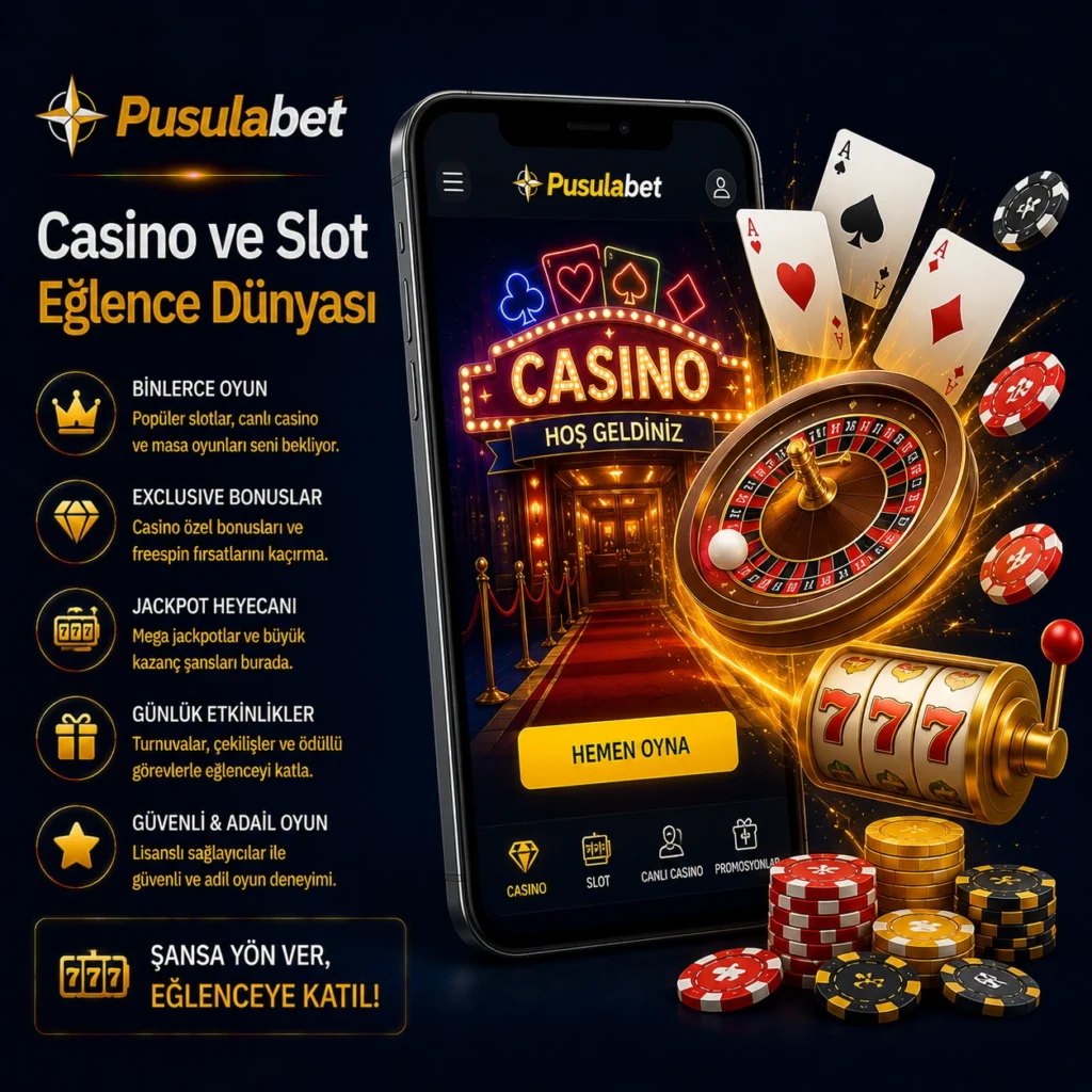 Spor Bahis Dışında Kumarhane ve Slotlar Dünyasını Keşfedin