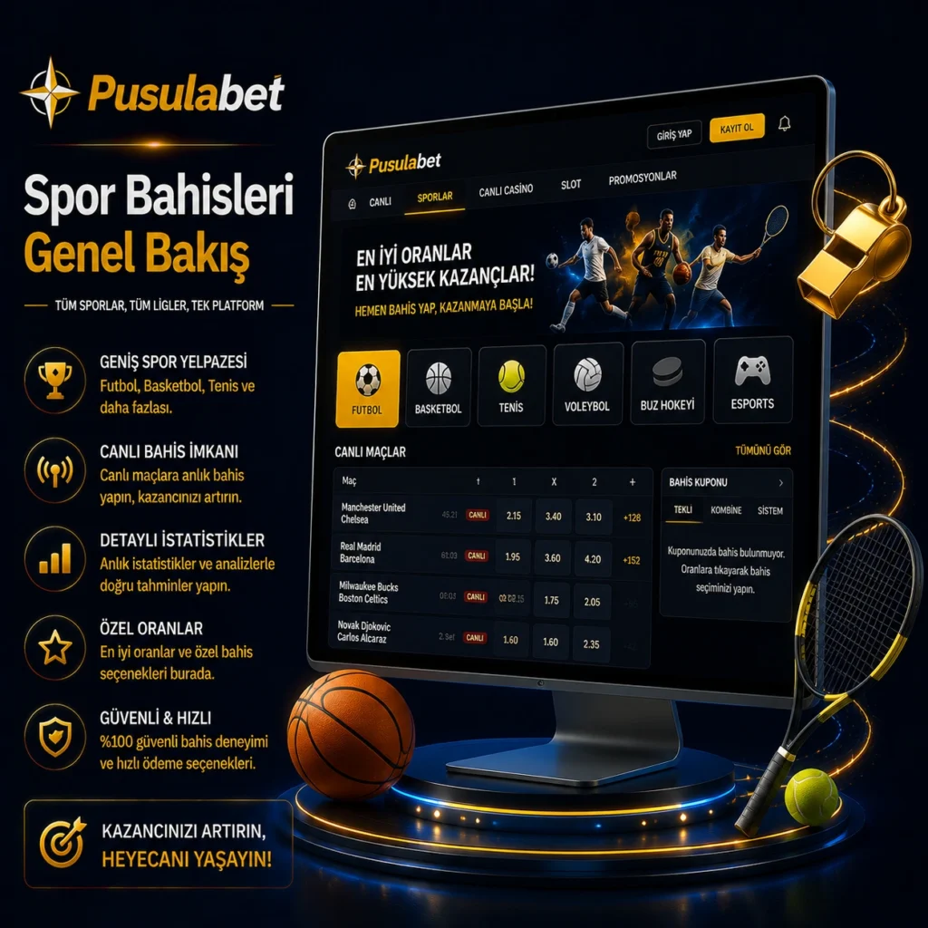 Spor Bahis Seçeneklerine ve Çevrimiçi Dallara Genel Bir Bakış Atın