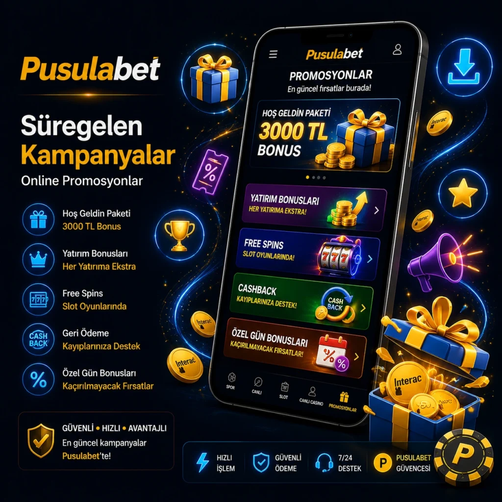 Süregelen bonus Kampanyaları ve online Promosyonlar